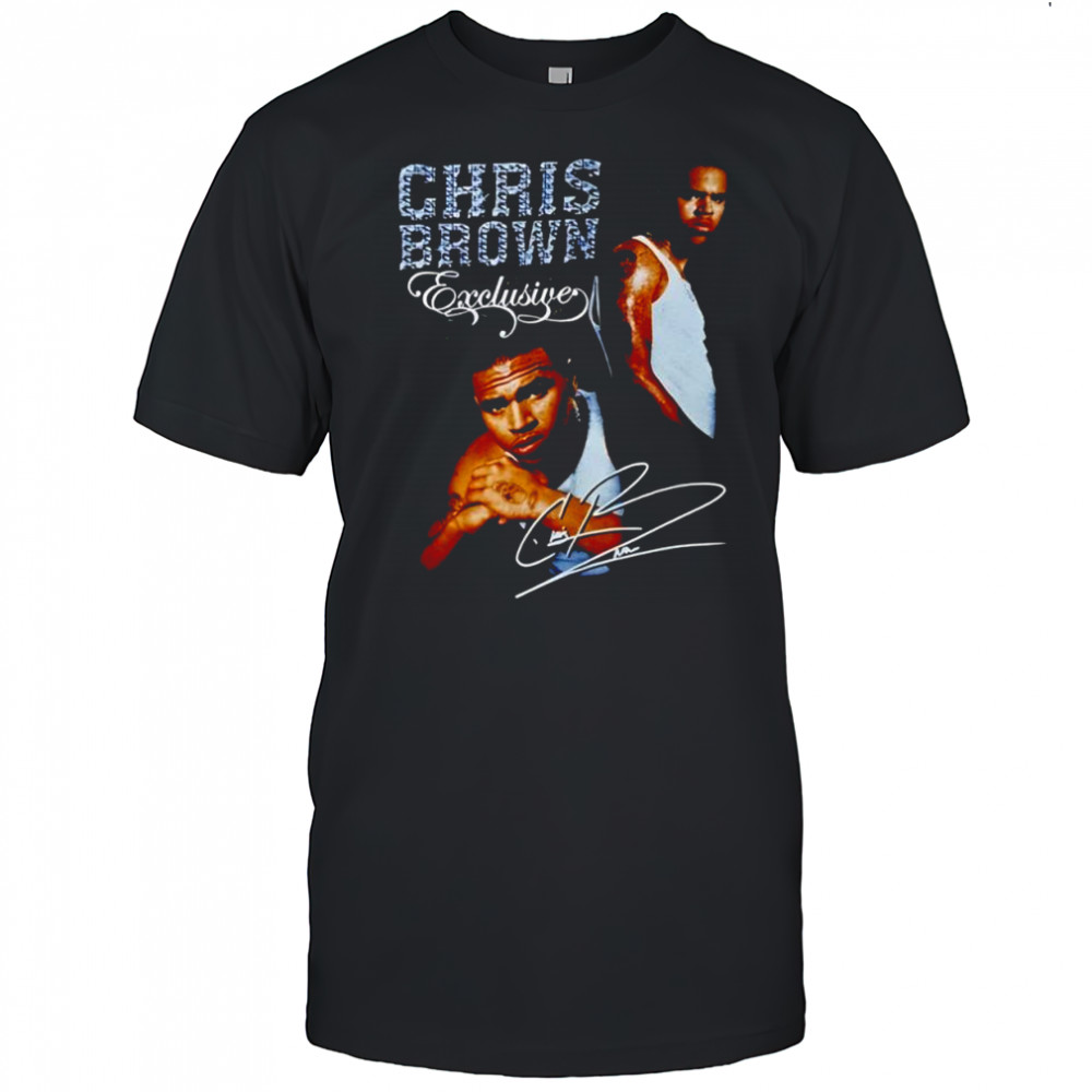 Drake Wearing Chris Brown T-Shirt