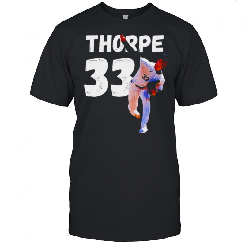 Drew Thorpe No. 33 Chicago White Sox baseball shirt