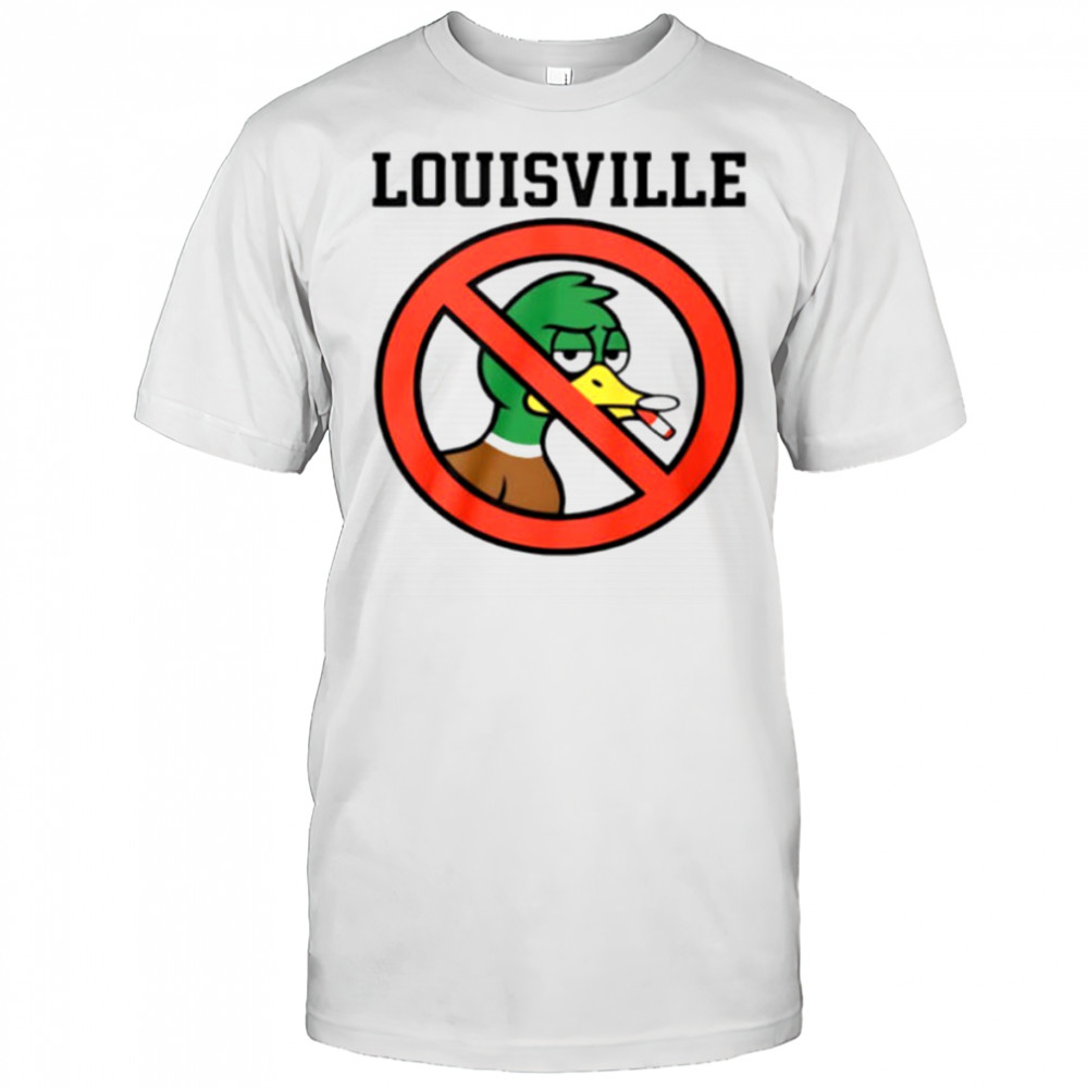 Duck Louisville no smoking shirt
