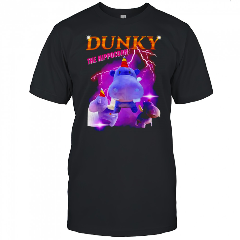 Dunky the hippocorn retro shirt