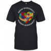 Embrace Celebrate Neurodiversity Puzzle Heart Hug Awareness T-Shirt