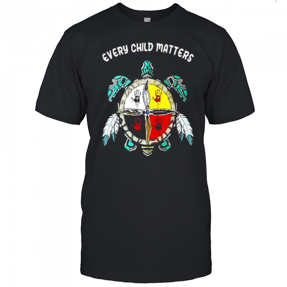 Every Child Matters sea turtle shirt