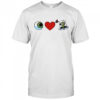 Eye Heart UFO Bizarro shirt