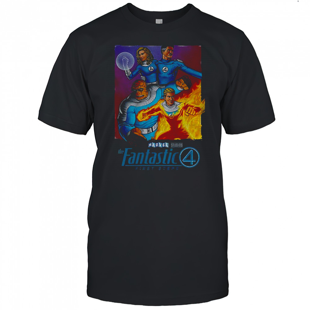 Fantastic Four First Steps movie 2025 Marvel Comics shirt