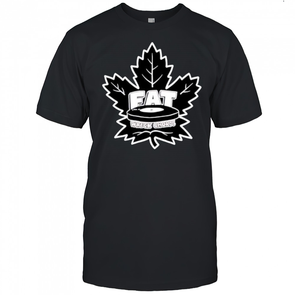 Fat Wreck Chords hockey logo shirt