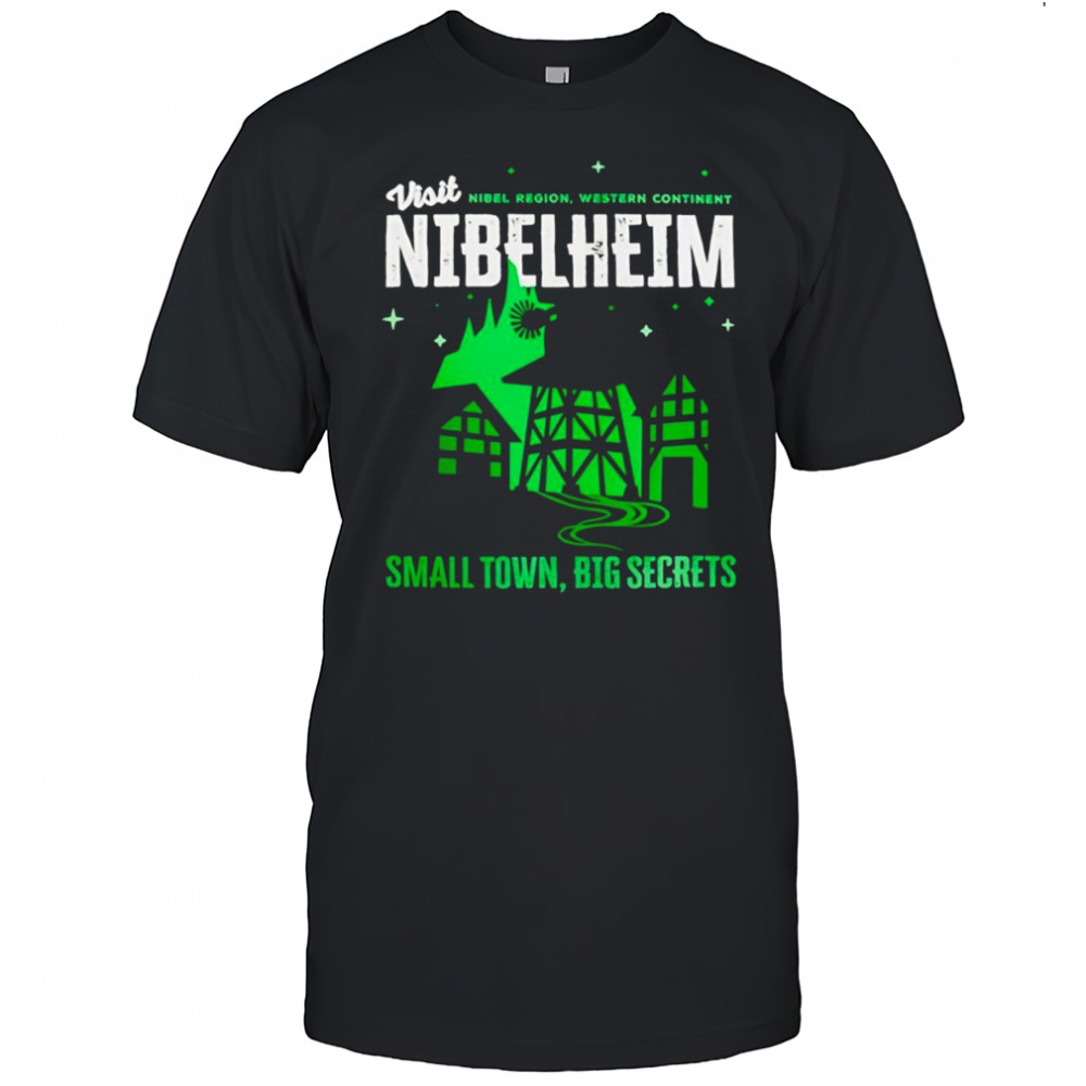 Final Fantasy VII Rebirth visit Nibelheim shirt