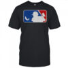 Fishing Baseball MLB logo parody shirt