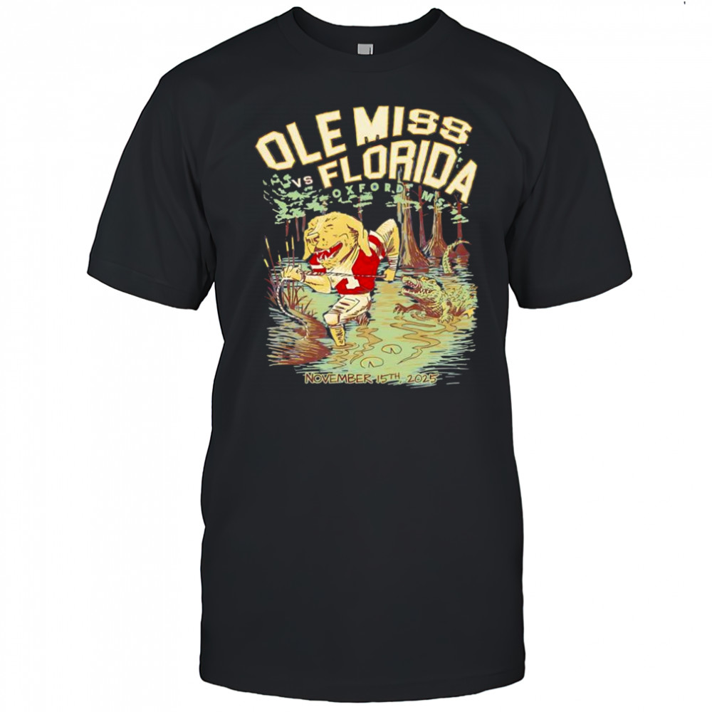 Florida Gators vs Ole Miss Rebels football game day 2025 Shirt