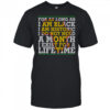 For As Long As I Am Black I Am Historic I Do Not Need A Month I Exist For A Lifetime T-Shirt