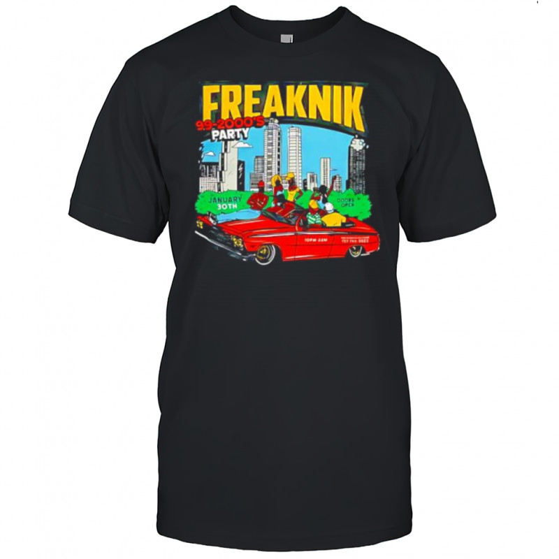 Freaknik Freaknik 99-2000’s Party January 30th vintage shirt