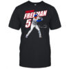 Freddie Freeman #5 Los Angeles Baseball Players signature shirt