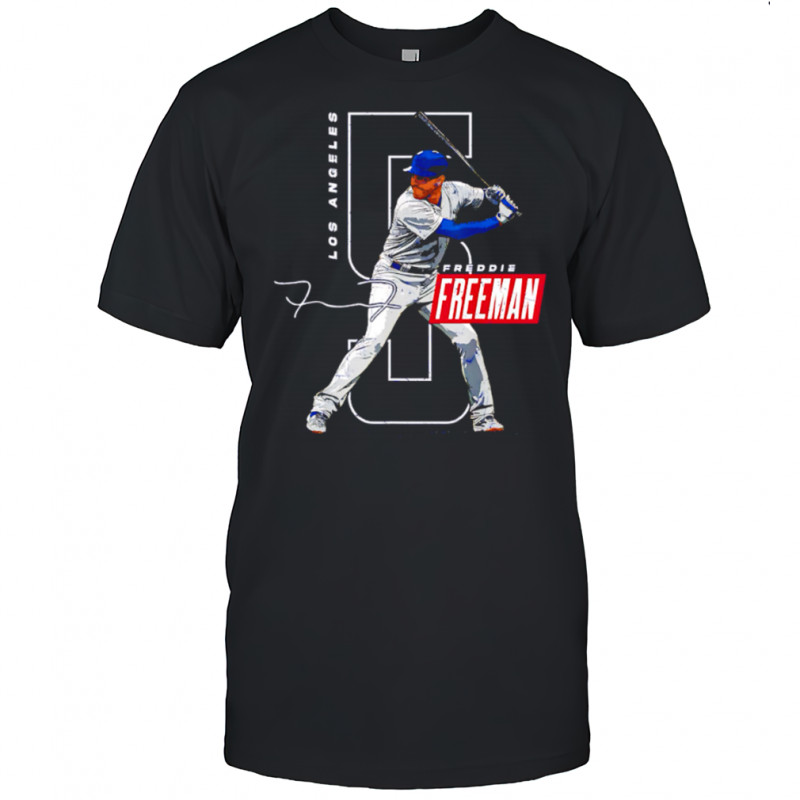 Freddie Freeman #5 Los Angeles Baseball Players vintage shirt
