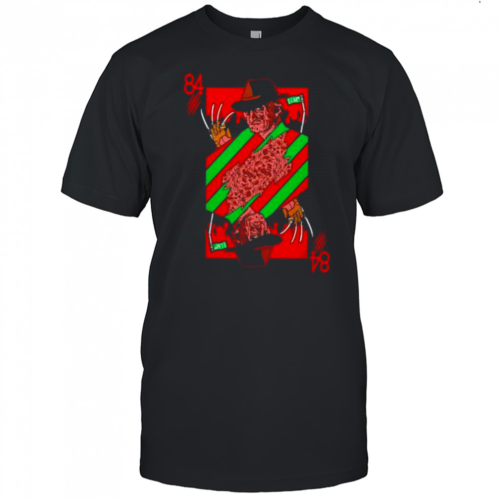 Freddy 84 horror halloween shirt