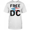 Free DC political American flag star activist shirt