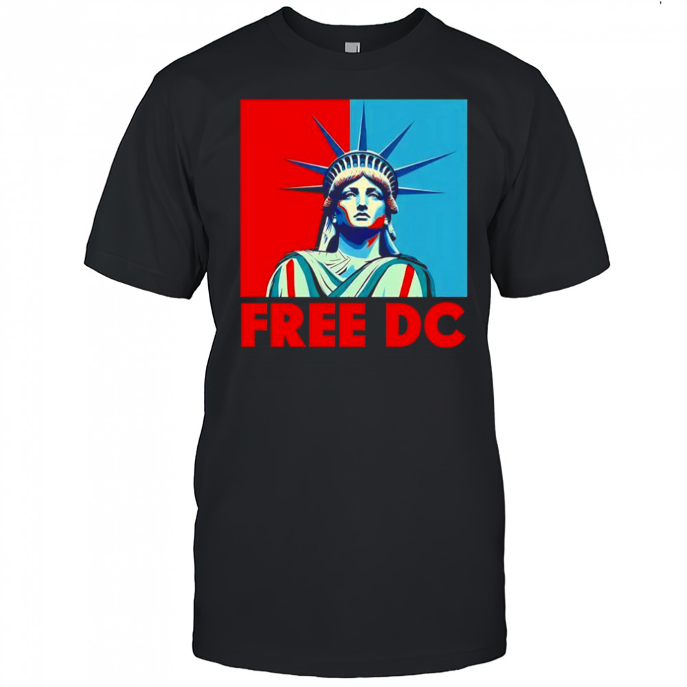Free DC statue of Liberty Resist hope shirt
