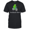 Frog ride a bike Loveland Vibes shirt