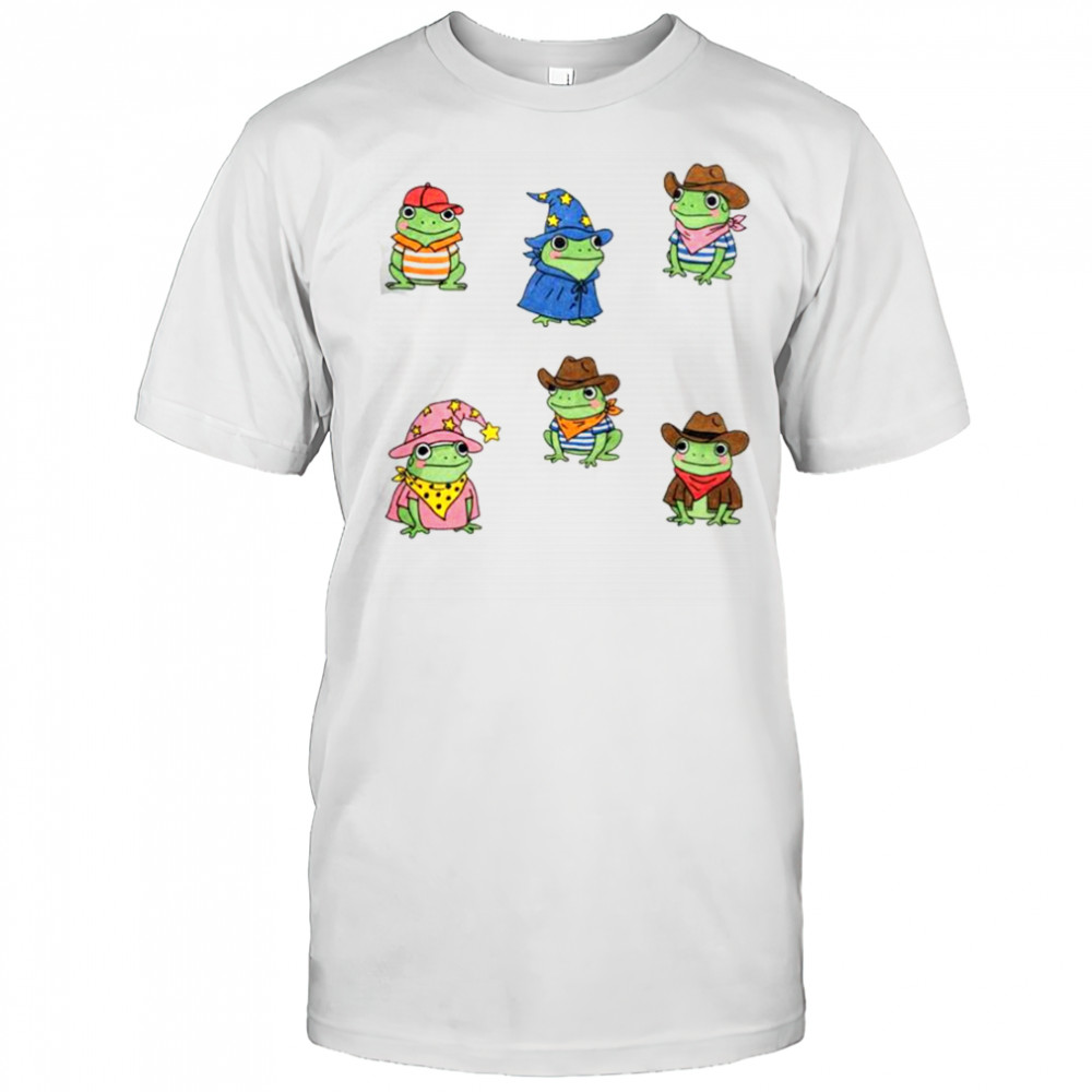 Frogs Cowboy Witch Frogs T-Shirt