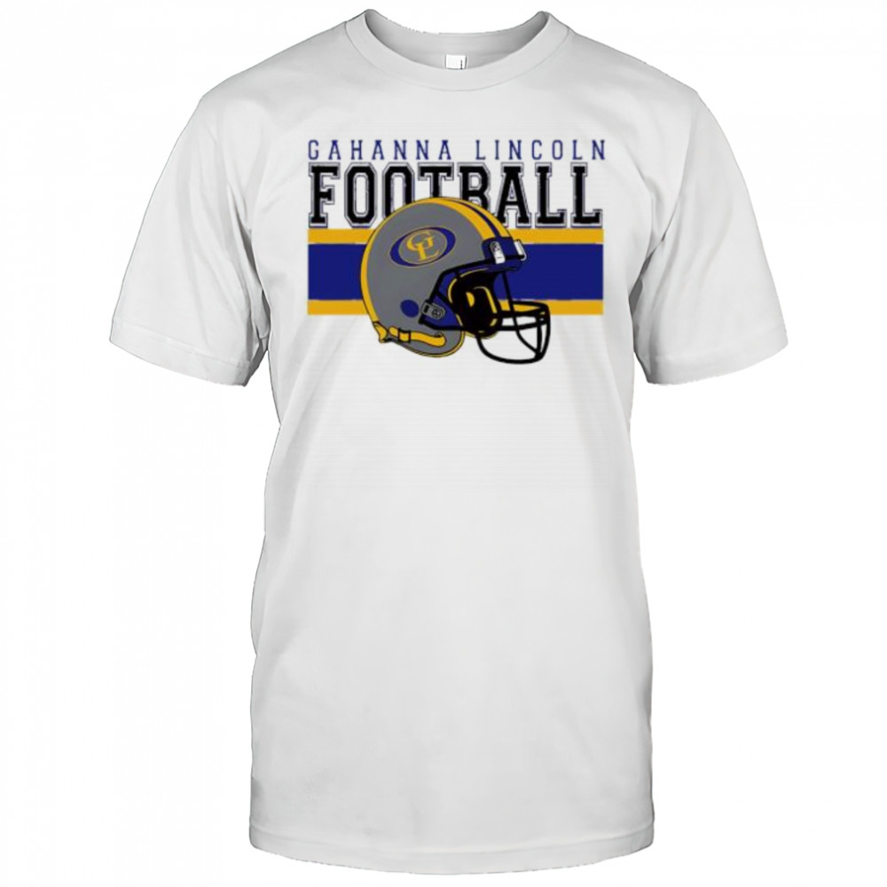 Gahanna Lincoln Football helmet shirt
