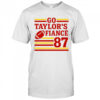 Game day Go Taylor’s Fiance Chiefs number 87 shirt