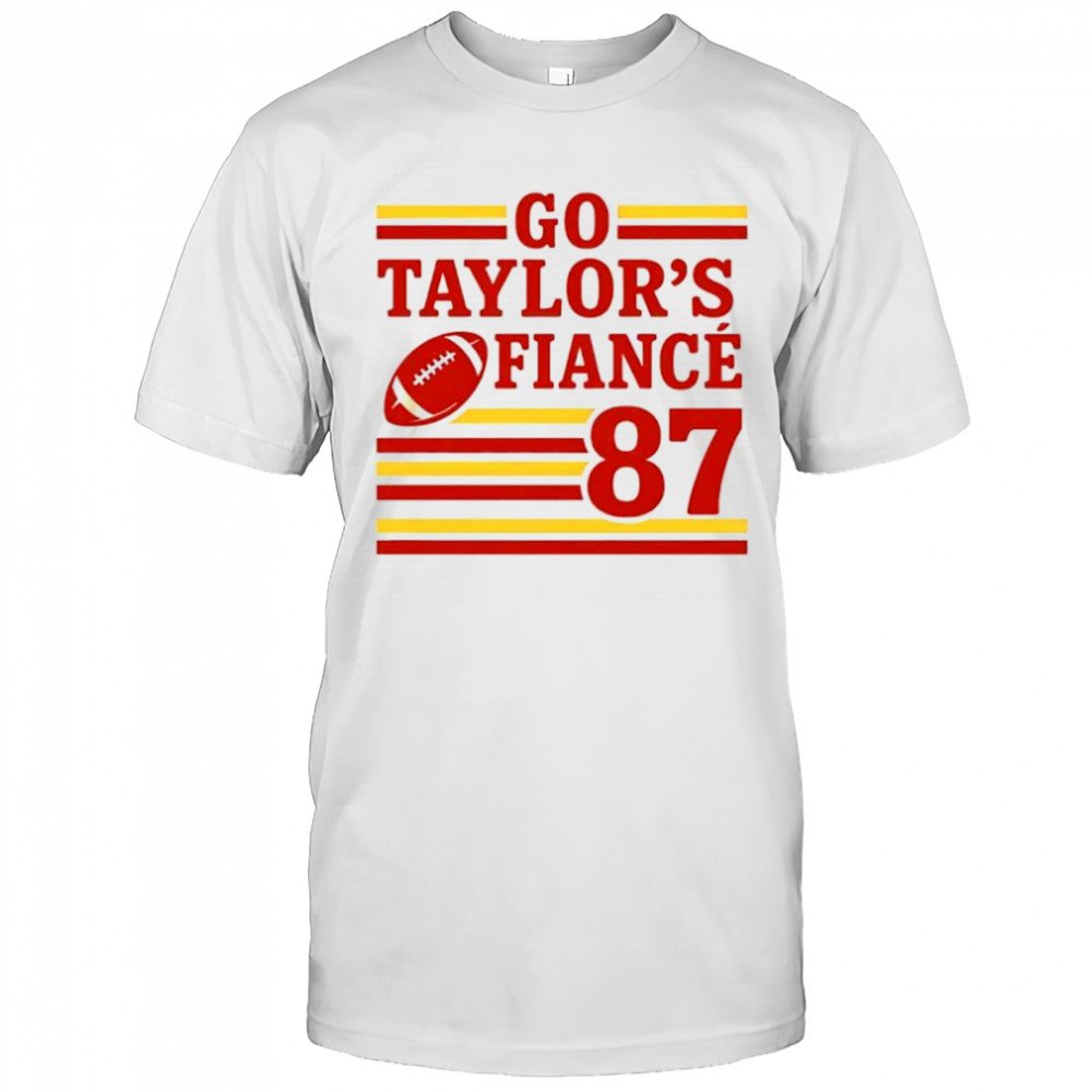 Game day Go Taylor’s Fiance Chiefs number 87 shirt
