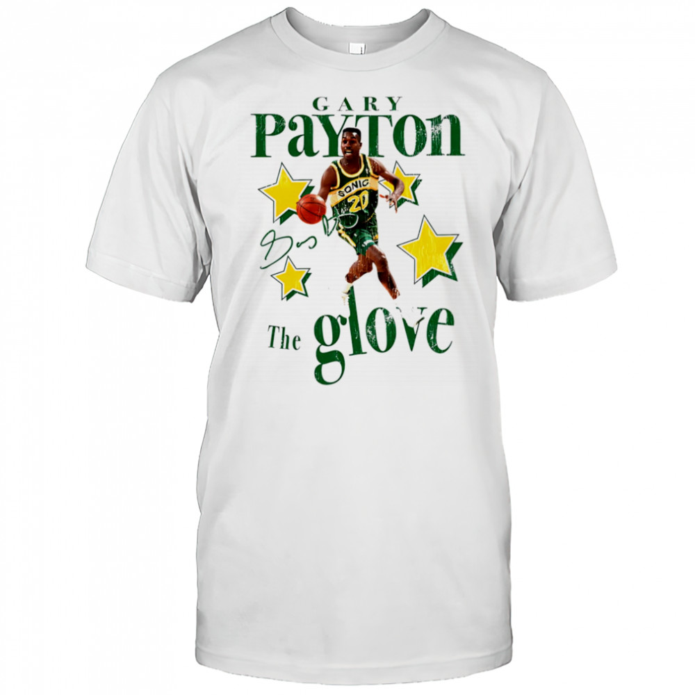 Gary Payton the glove shirt