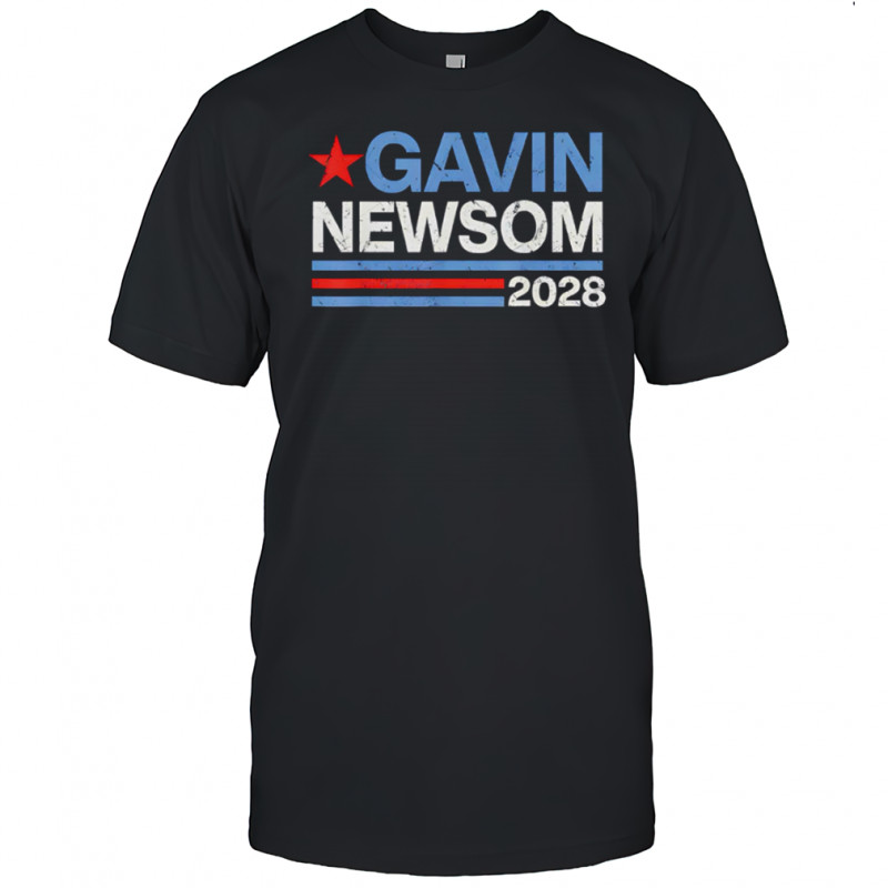 Gavin Newsom 2028 President 48 Election Campaign shirt