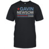 Gavin Newsom 2028 President 48 Election Campaign T-Shirt