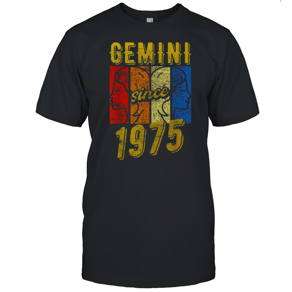Gemini Since 1975 Retro T-Shirt