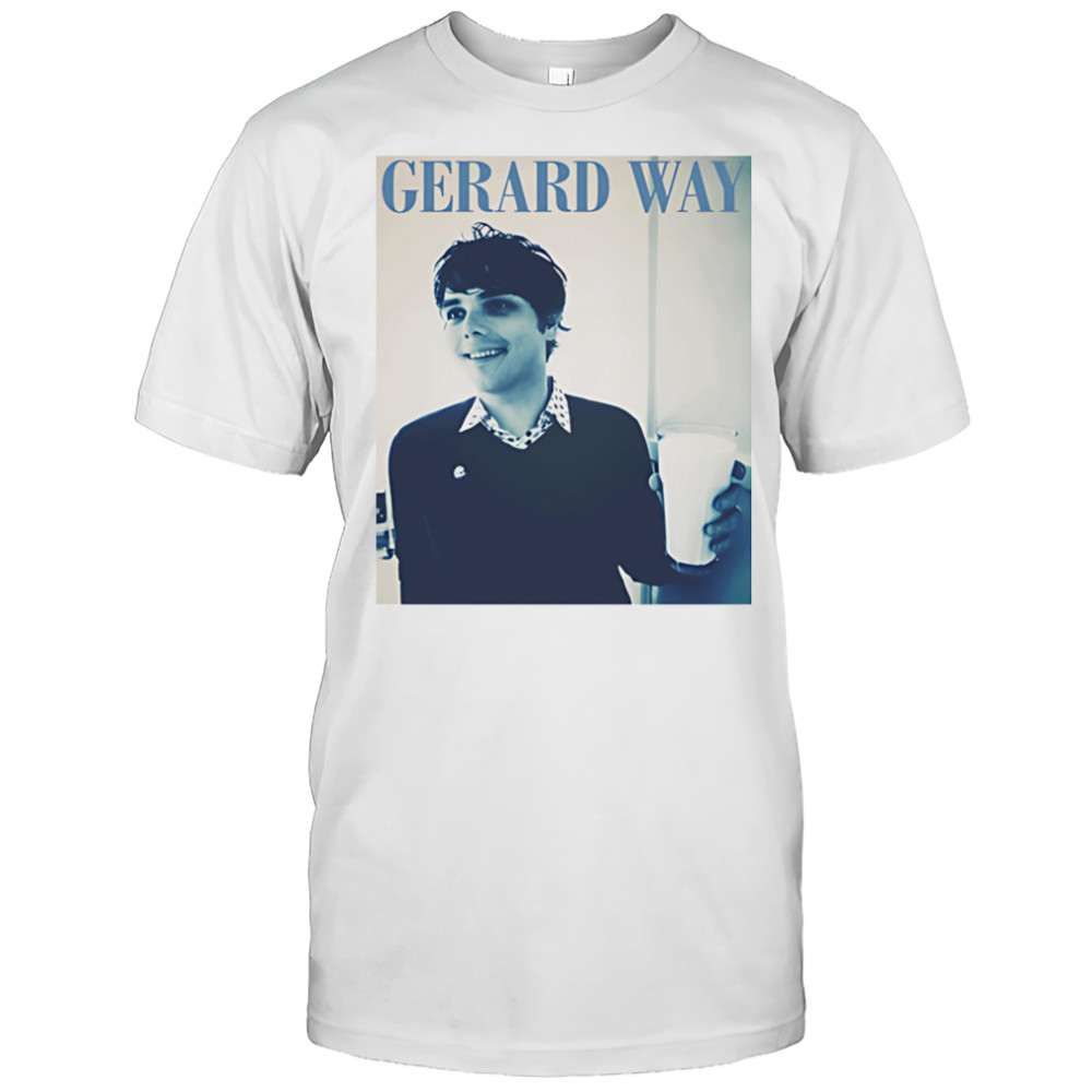 Gerard Way milk shirt
