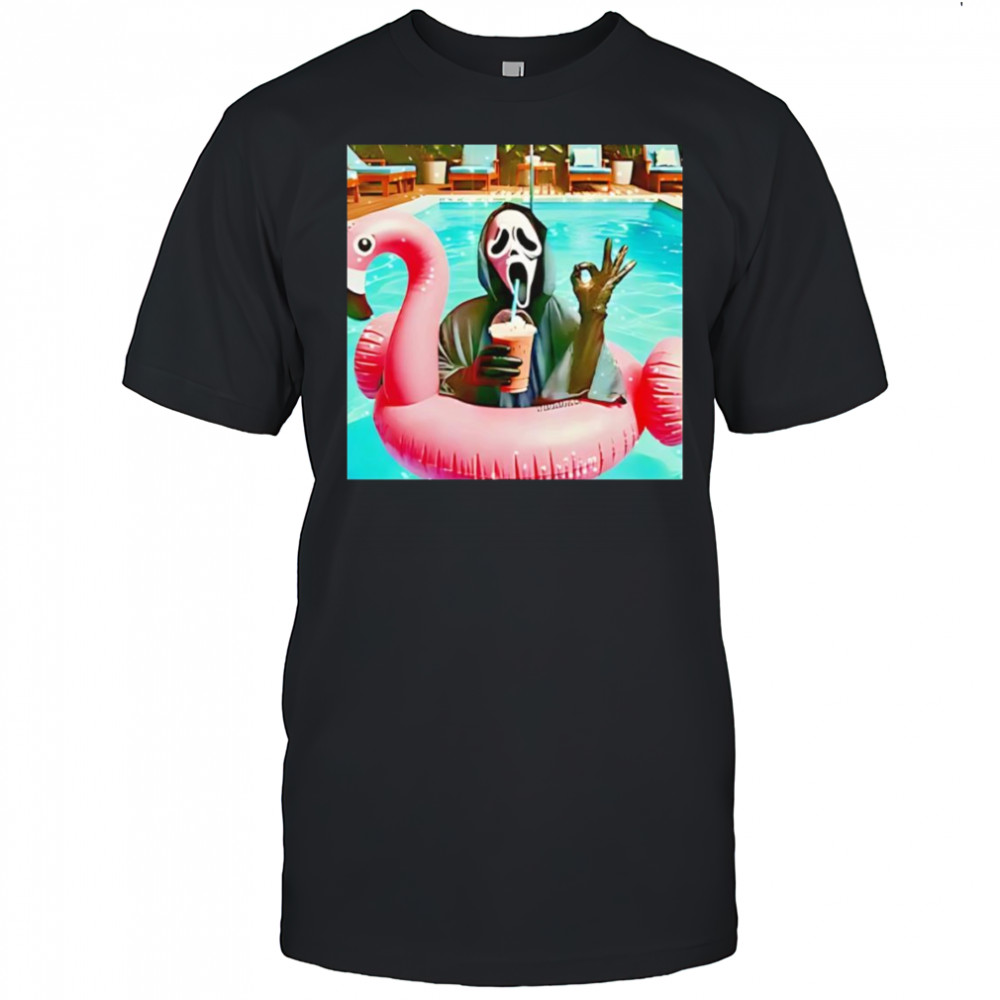 Ghostface pool shirt