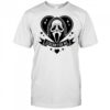 Ghostface Scream For Me Horror Movie Valentine Heart shirt