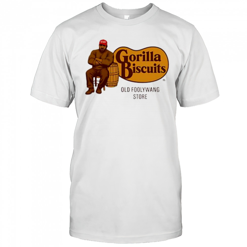 Gorilla Biscuits Cracker Barrel meme shirt