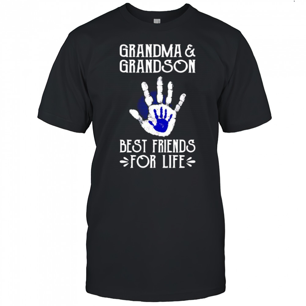Grandma and grandson best friends for life shirt