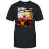 Grimace Monster Chugs Beer In Front Of Huge New York Mets Crowd During Rain Delay T-Shirt