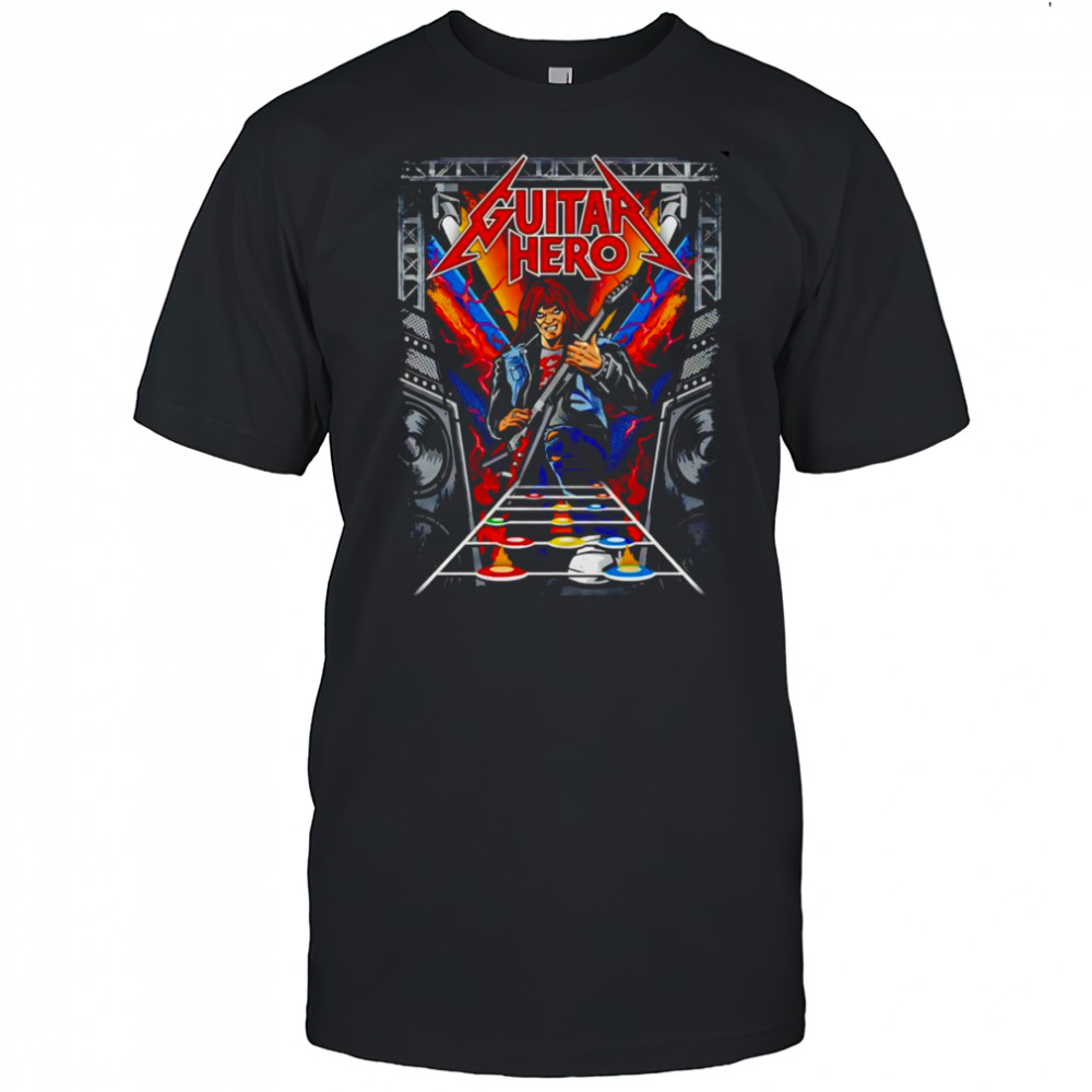 Guitar hero be the hero shirt