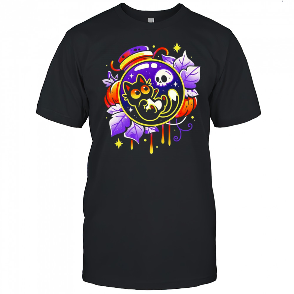 Halloween Bottled Kitten shirt