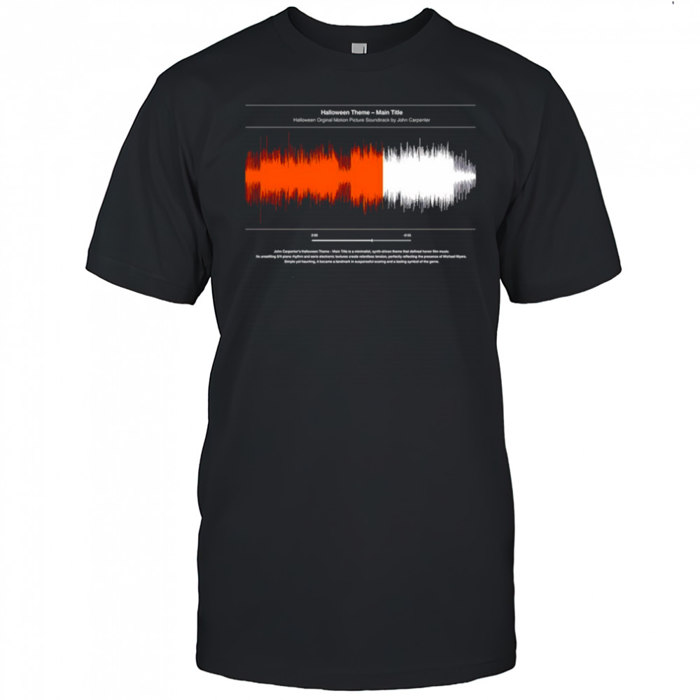 Halloween theme main title shirt