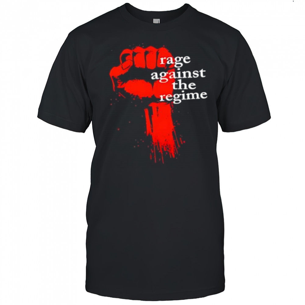 Hand Rage Against The Regime shirt