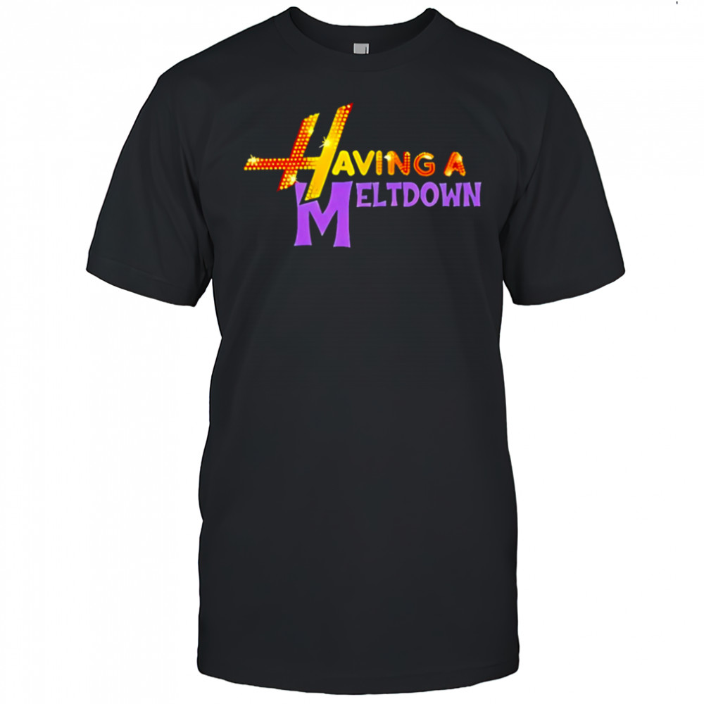Having A Meltdown style simple shirt