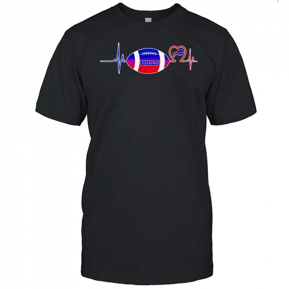 Heartbeat football Buffalo Bills shirt
