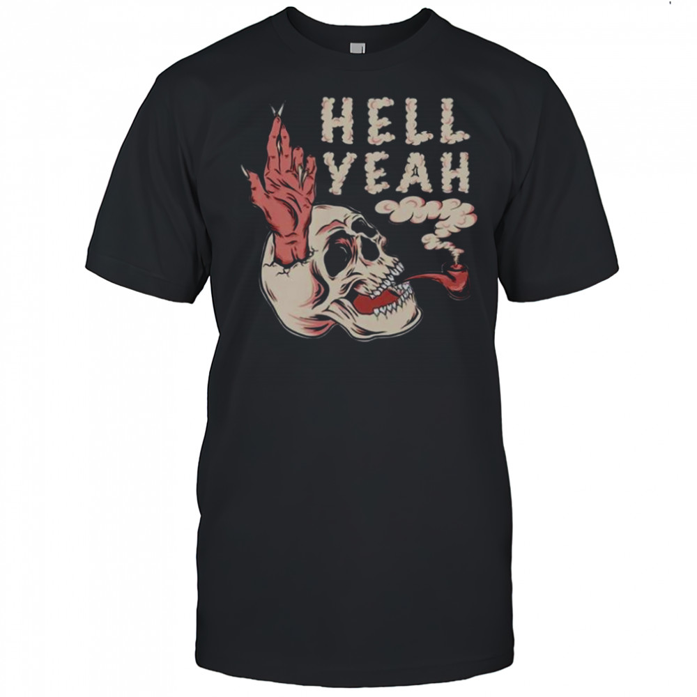 Hellyeah Smoking Skull T-Shirt