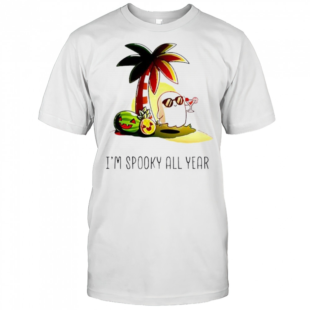Hi Five Ghost I’m Spooky All Year Halloween shirt