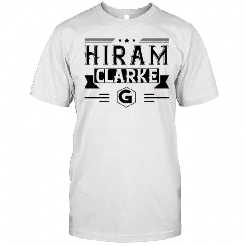 Hiram Clarke G’3 logo shirt