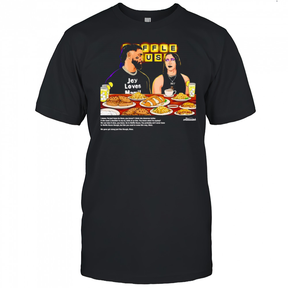 Holla atya uce Jhea Waffle House shirt