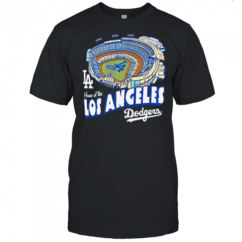 Home of the Los Angeles Dodgers Royal sadium graphic shirt