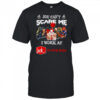 Horror characters you can’t scare me I work at Jack in the Box shirt