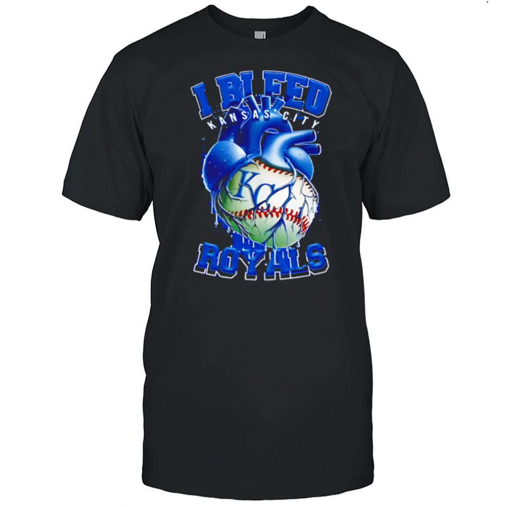 I Bleed Kansas City Royals shirt