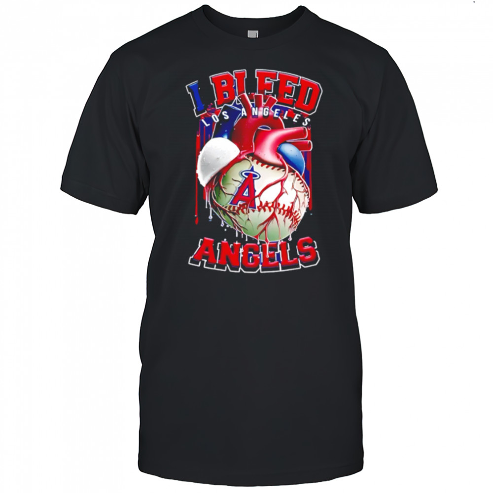 I Bleed Los Angeles Angels shirt