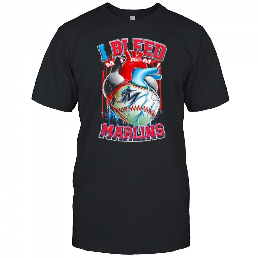 I Bleed Miami Marlins shirt