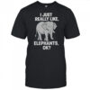 I just really like elephants ok shirt